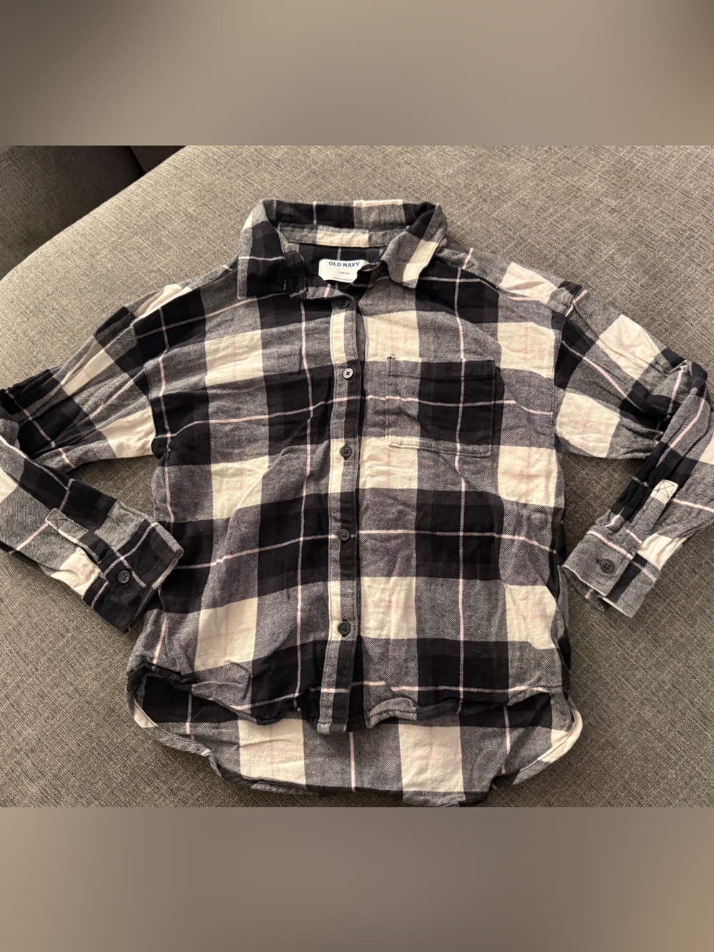 Old Navy girls flannel